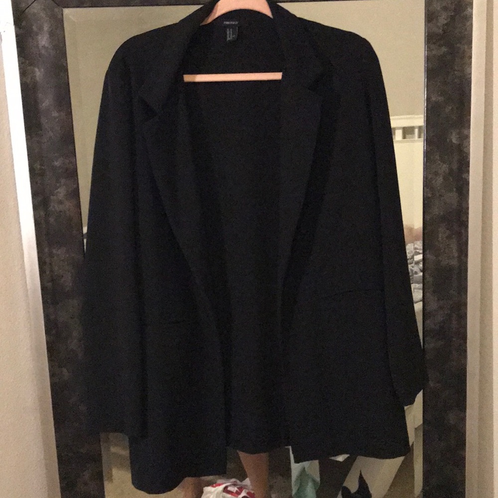 Fitted Black Blazer
